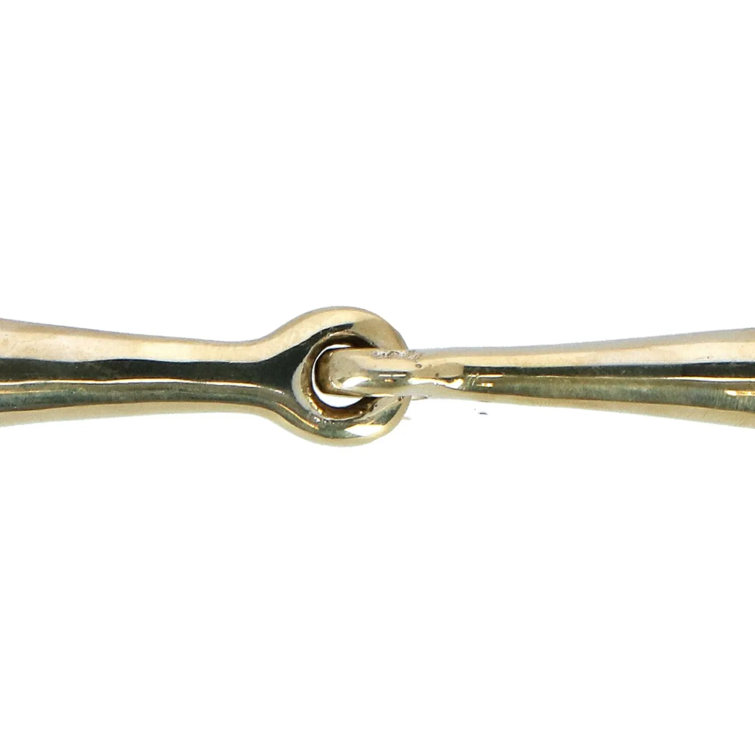 HORKA Bustrens 18mm Ring 70mm Massief Goldbrass