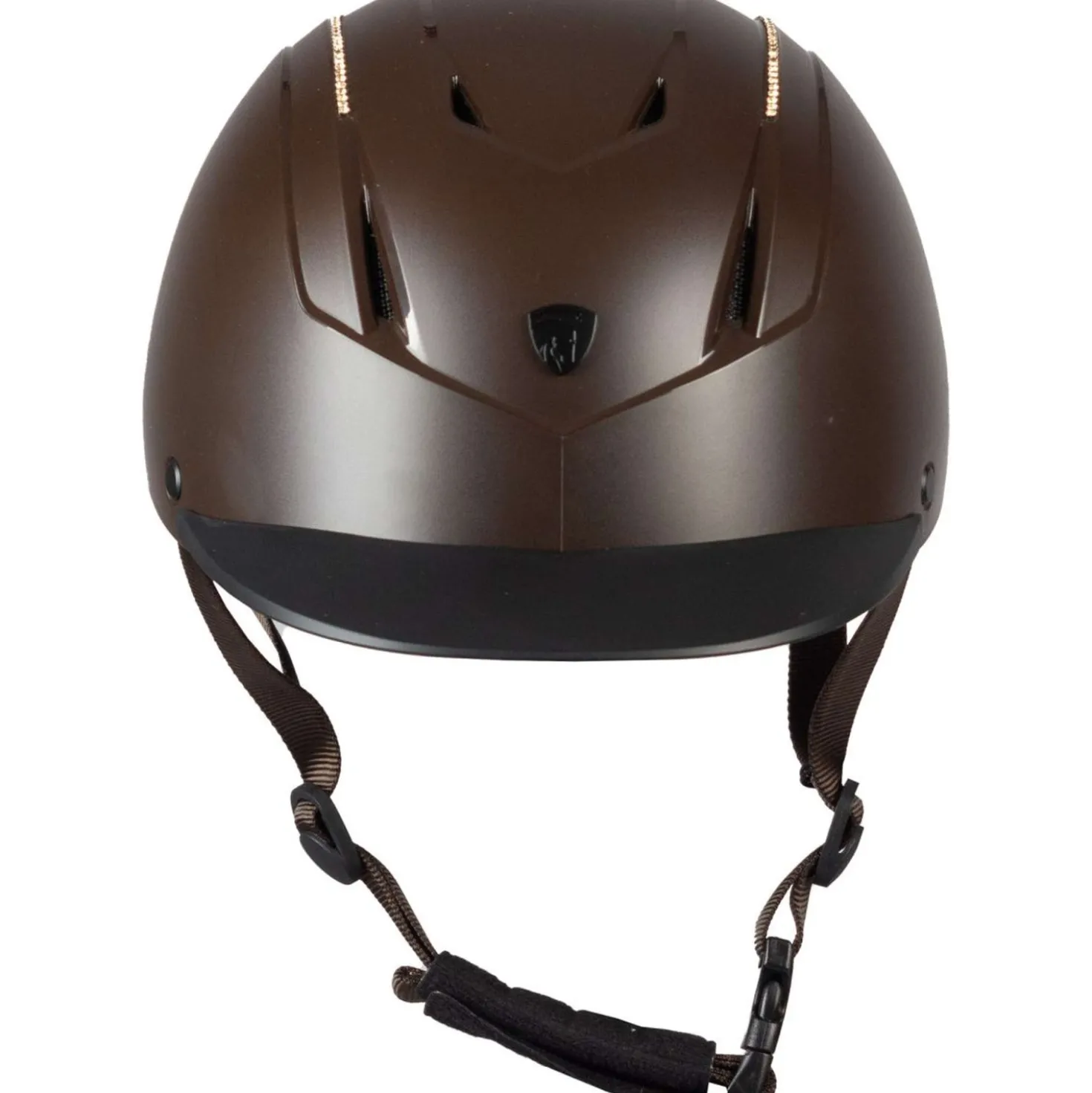 HORKA Cap Dali Strass Bruin/Rosegoud