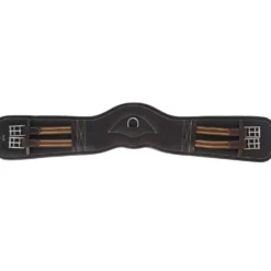 HORKA Dressuursingel Leer Bruin/Zilver