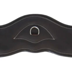 HORKA Dressuursingel Leer Bruin/Zilver