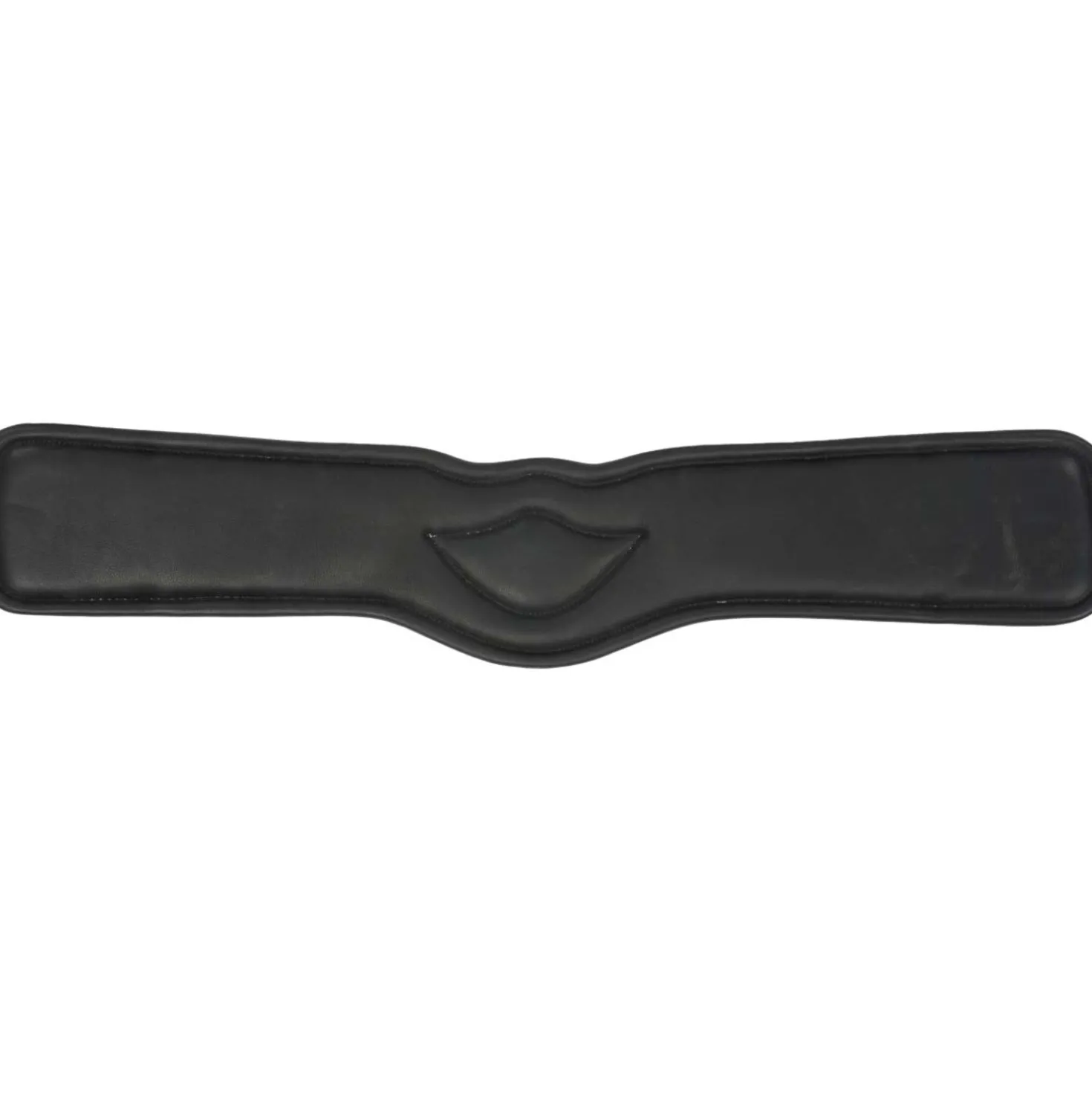 HORKA Dressuursingel Leer Zwart/Zilver