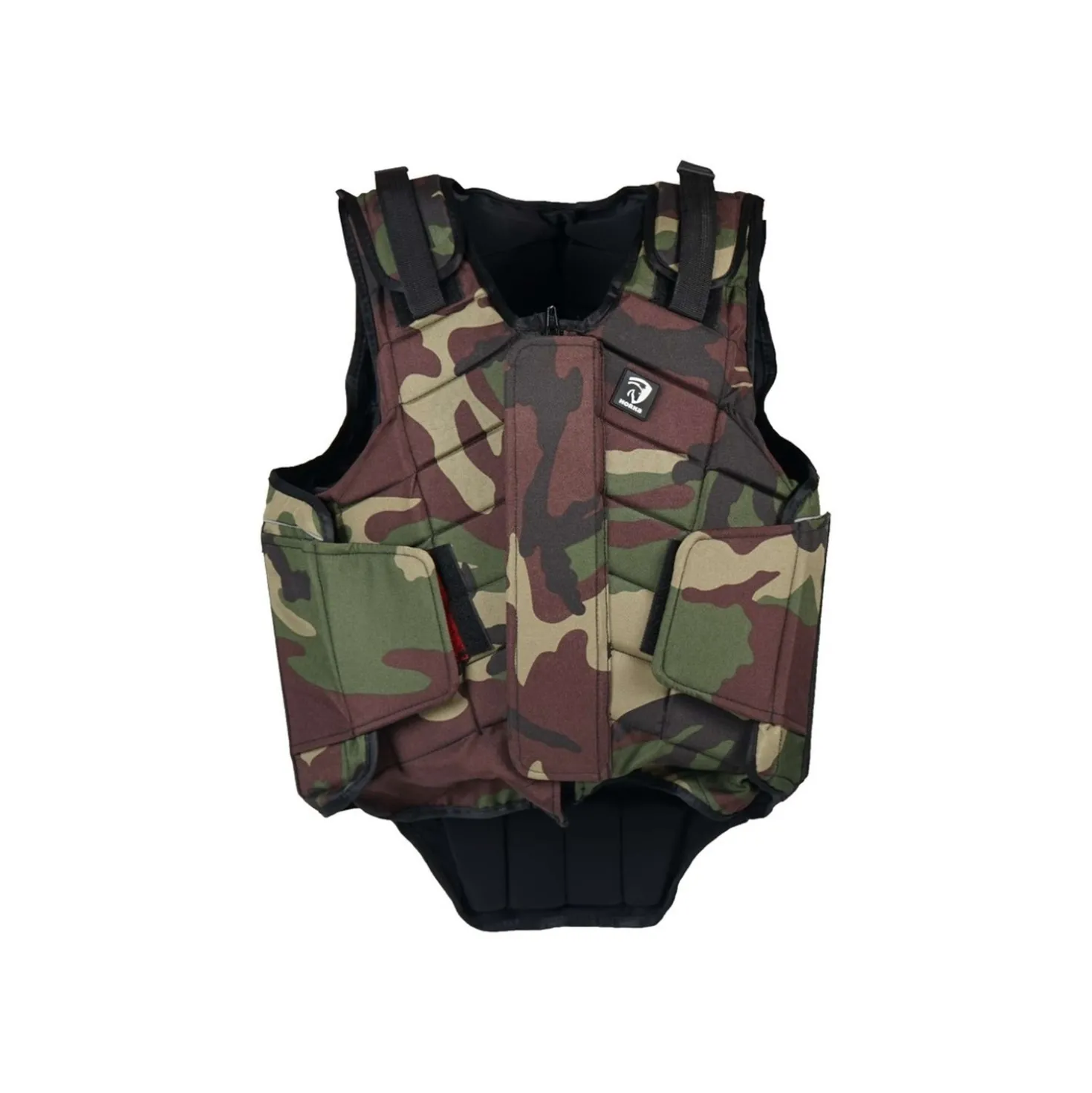 HORKA Flexplus Bodyprotector Junior Bruin/Zwart/Groen