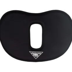 HORKA Gel Pad Neopreen Rond met Schoftuitsparing Zwart