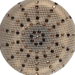 HORKA Haarnet Delicate Wit/Bruin
