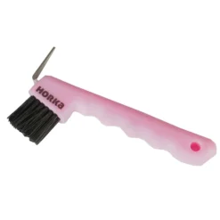 HORKA Hoevenkrabber met Borstel Roze