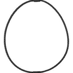 HORKA Neckrope Leder Zwart