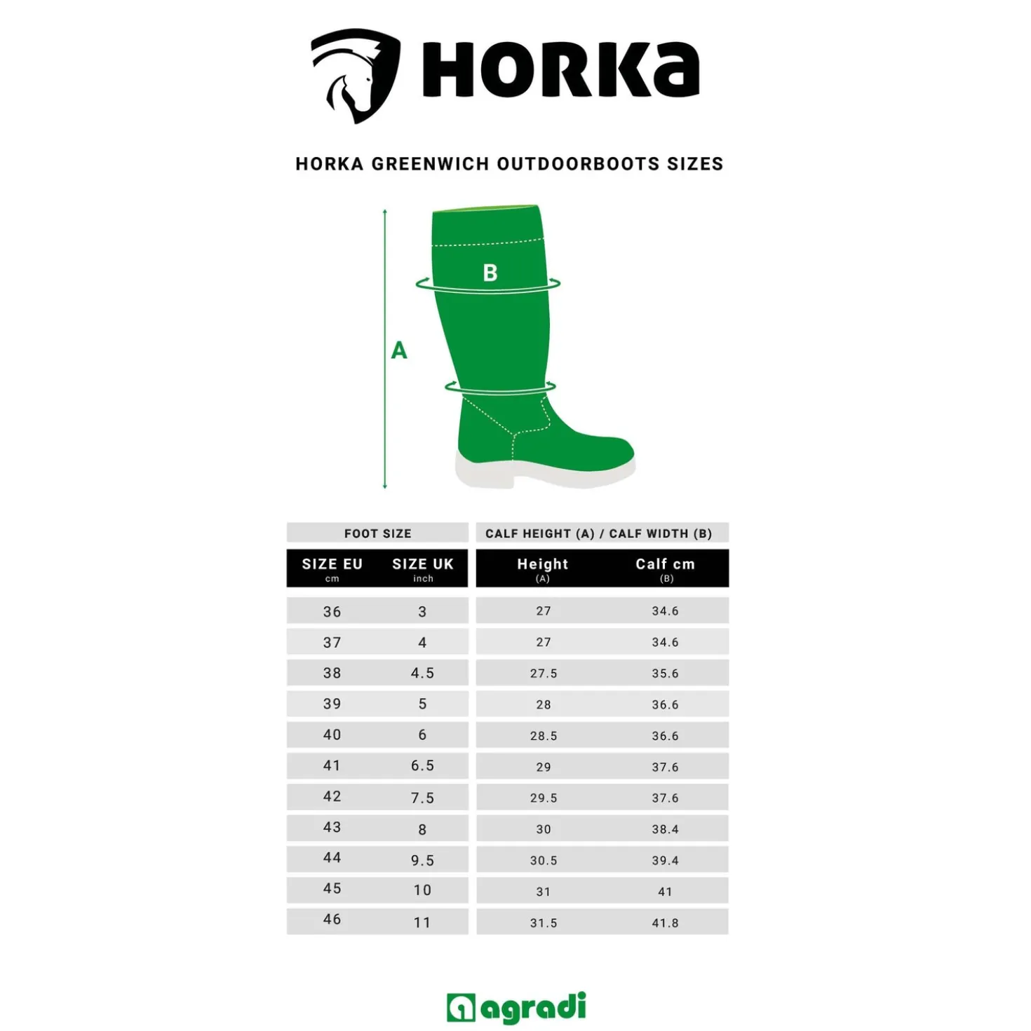 HORKA Outdoorlaarzen Greenwich Kort Bruin