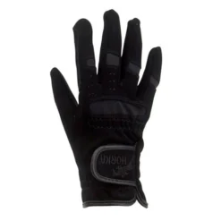 HORKA Rijhandschoenen Domy Suede Zwart