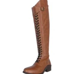 HORKA Rijlaarzen Lacey Synthetisch Cognac