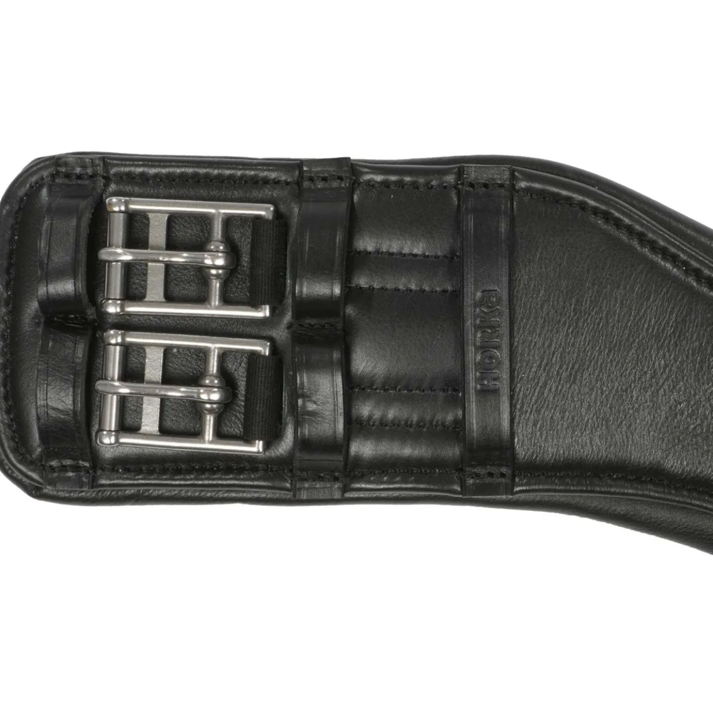 HORKA Singel Anatomic Dressuur Zwart/Zilver