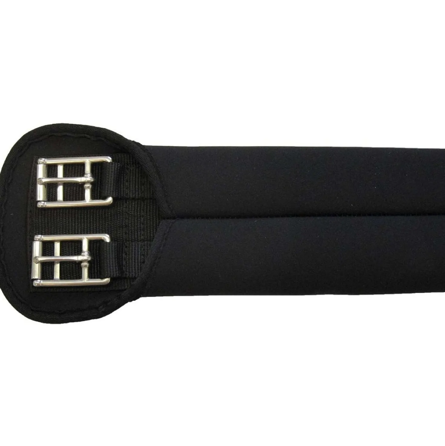HORKA Singel Dressuur Neoprene Zwart/Zilver