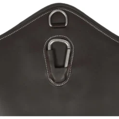 HORKA Singel met Buikbeschermer Leer Bruin/Zilver