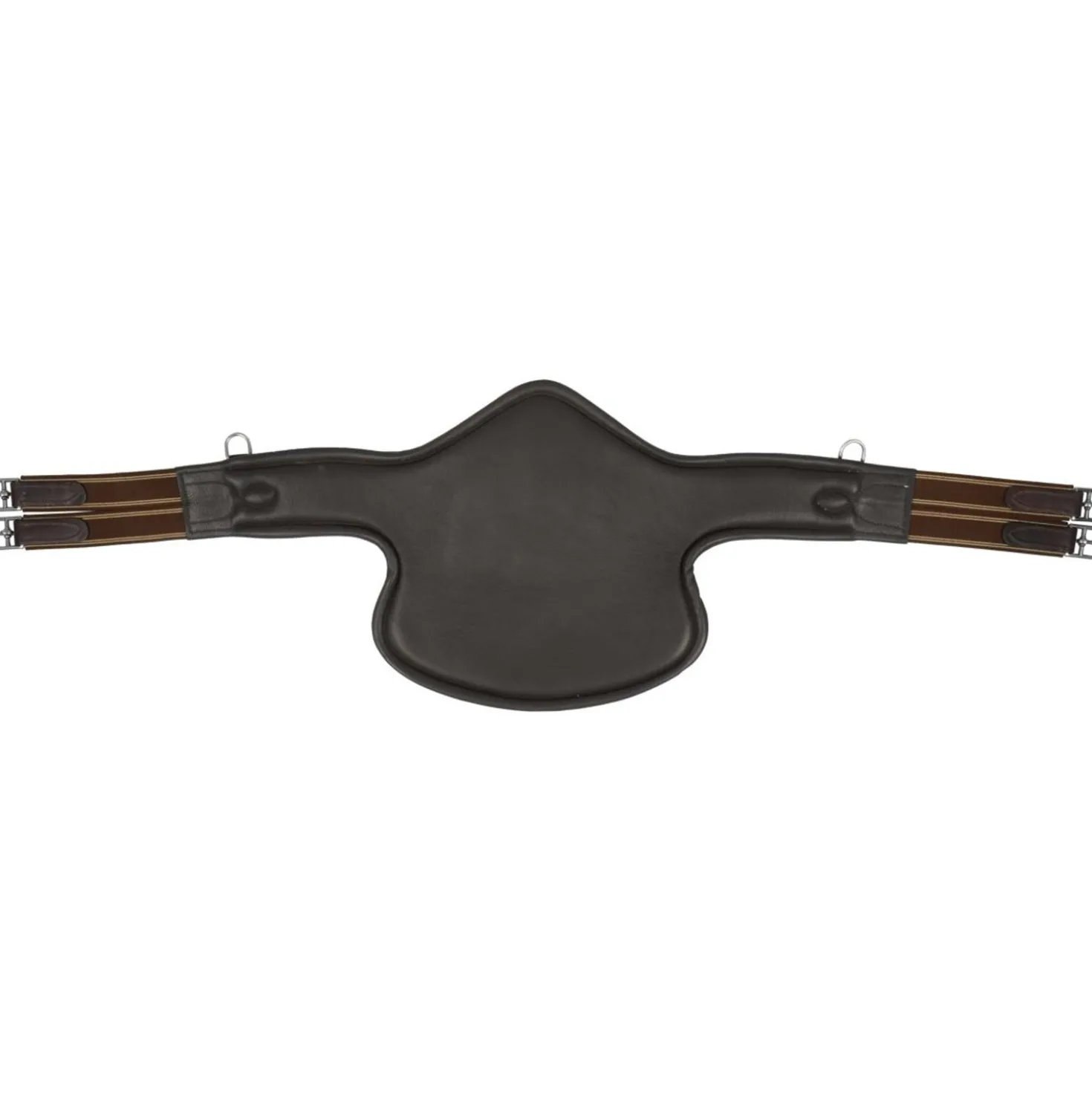 HORKA Singel met Buikbeschermer Leer Bruin/Zilver