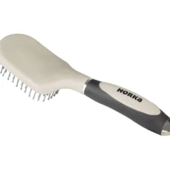 HORKA Staart- en Manenborstel Soft Grip Zwart