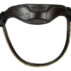 HORKA Stang- en Trenshoofdstel Las Vegas Bruin/Goud