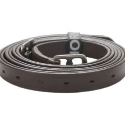 HORKA Stijgbeugelriemen Leer Bruin/Zilver