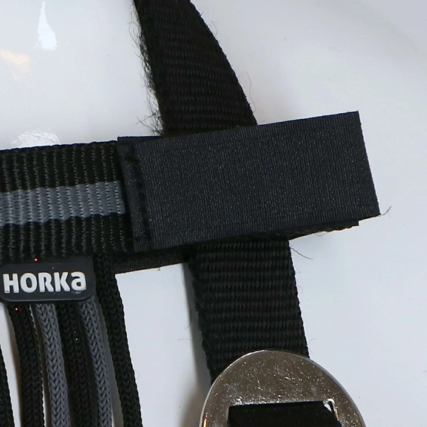 HORKA Vliegenfrondeel voor Halster Zwart