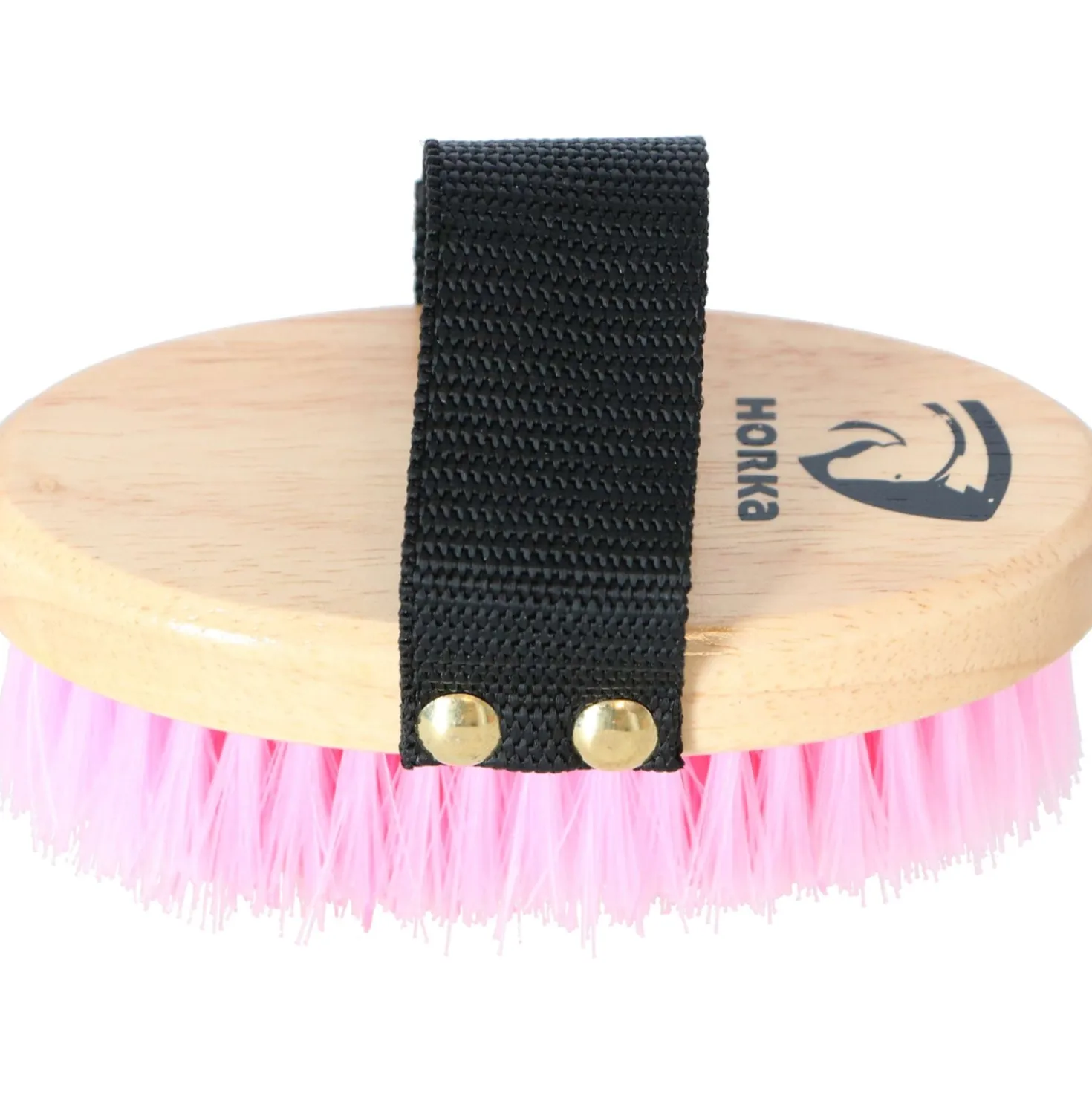 HORKA Zachte Borstel Hout Pony Roze
