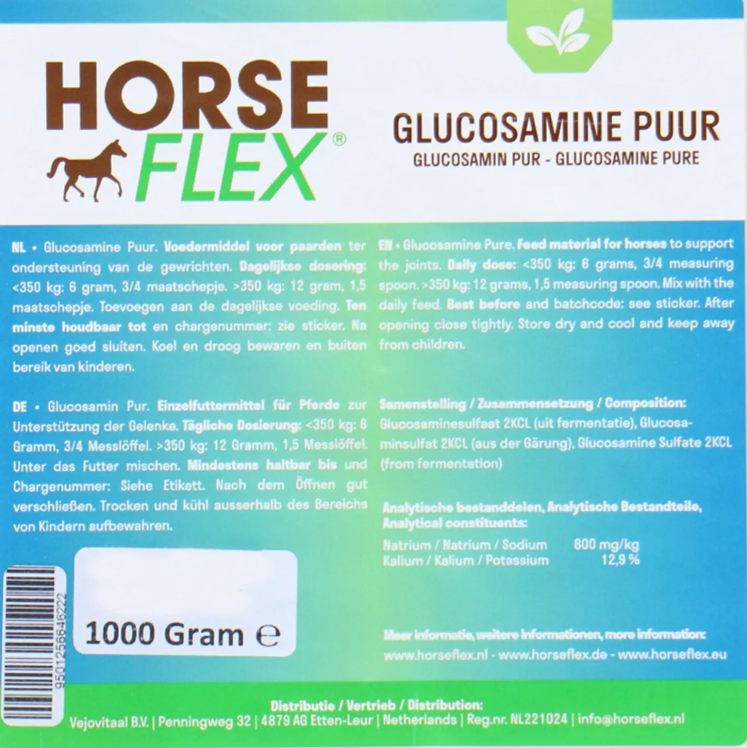 HorseFlex Glucosamine puur Navul
