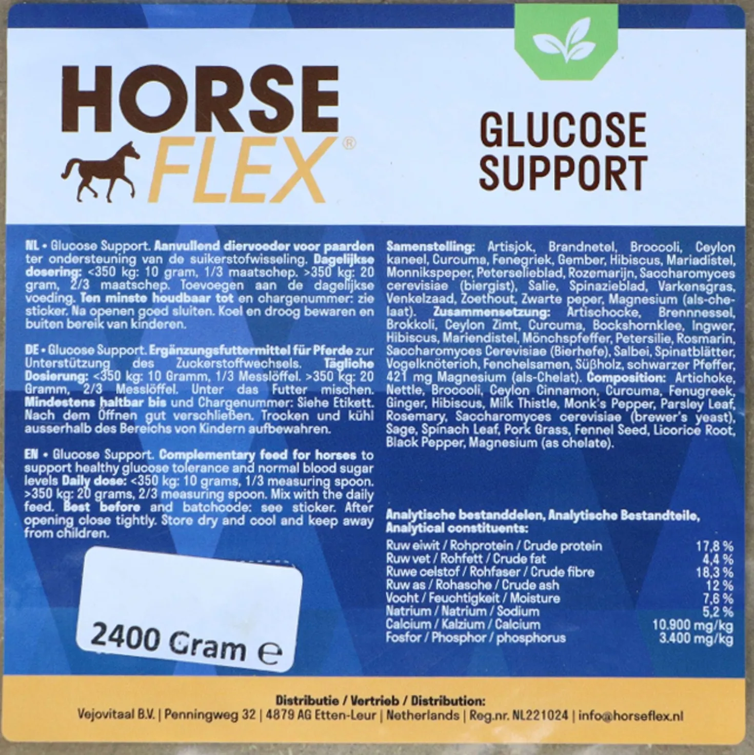HorseFlex Glucose Support Navul