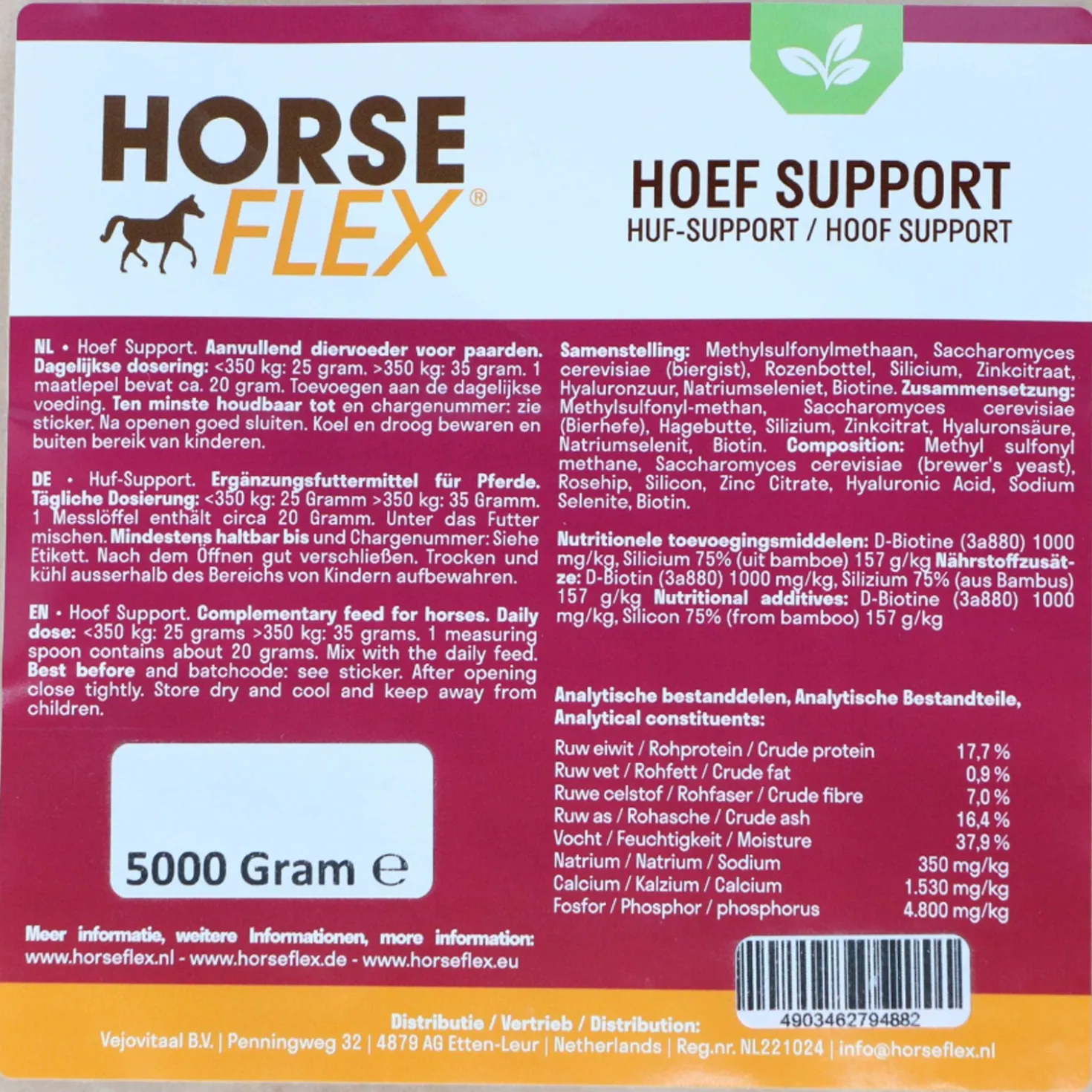HorseFlex Hoef Support Navul