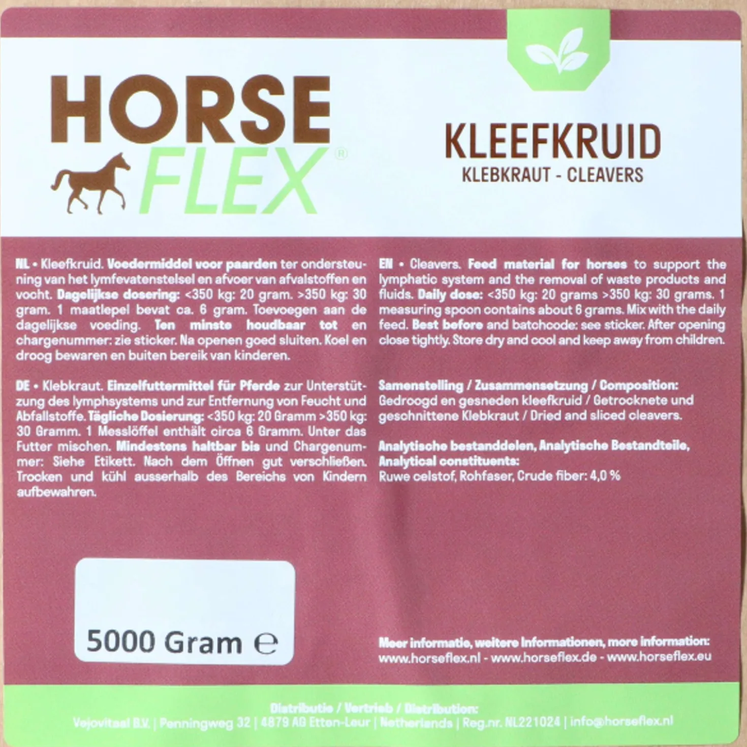 HorseFlex Kleefkruid Navul