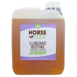 HorseFlex Lijnzaad Biotine olie