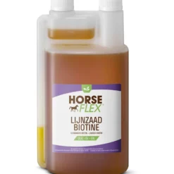 HorseFlex Lijnzaad Biotine olie