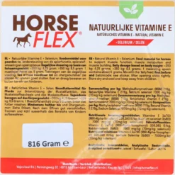 HorseFlex Natuurlijke Vitamine E + Selenium Navul