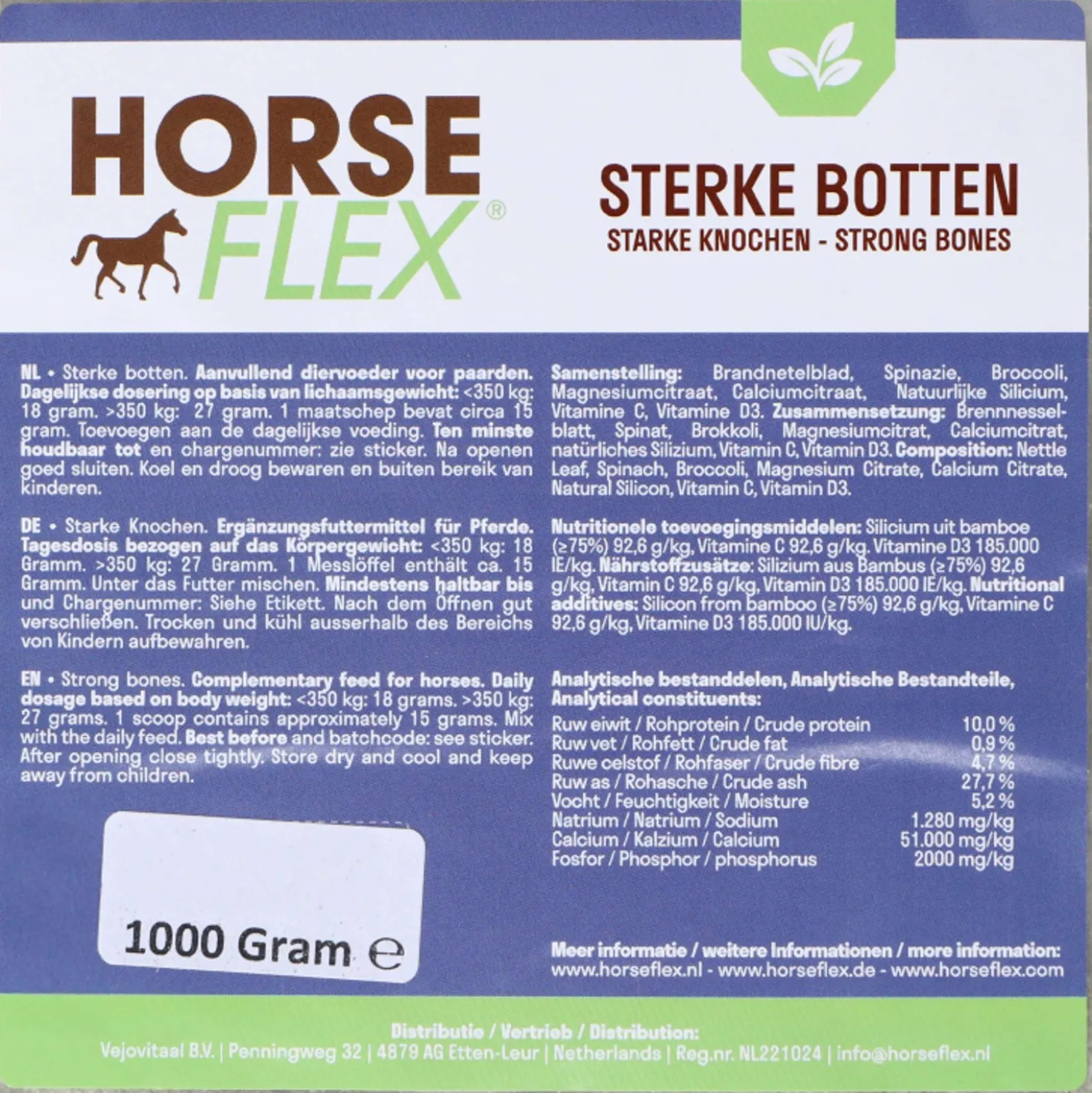 HorseFlex Sterke Botten Mix Navul