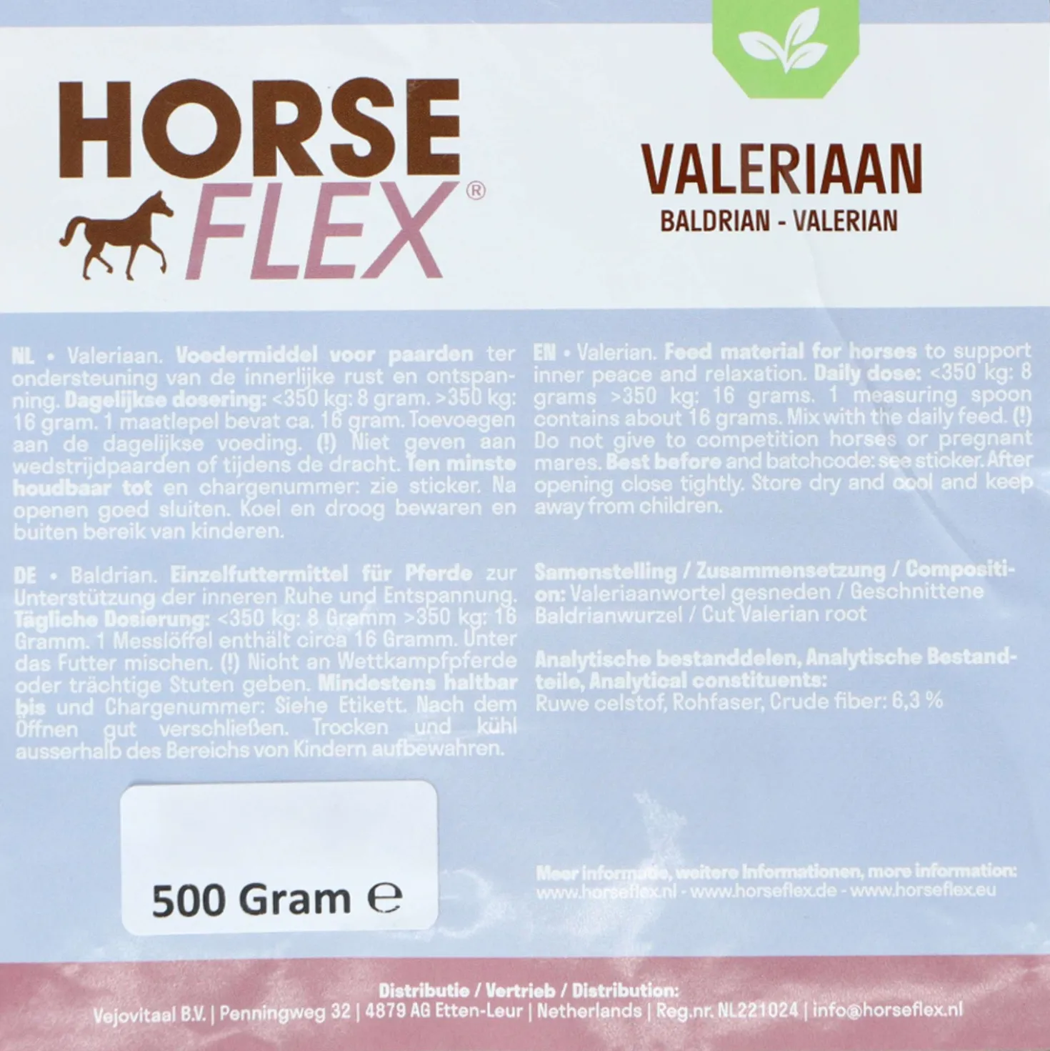 HorseFlex Valeriaan Navul