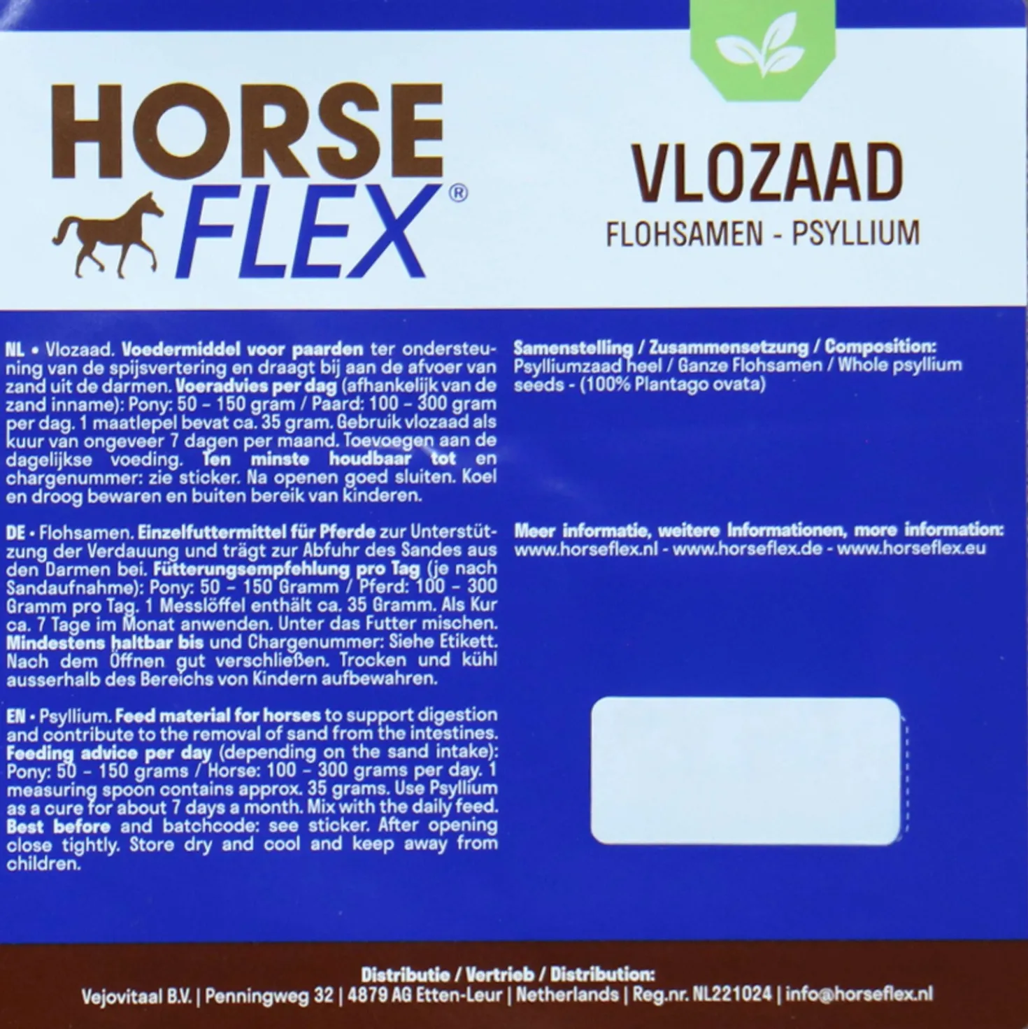HorseFlex Vlozaad Navul
