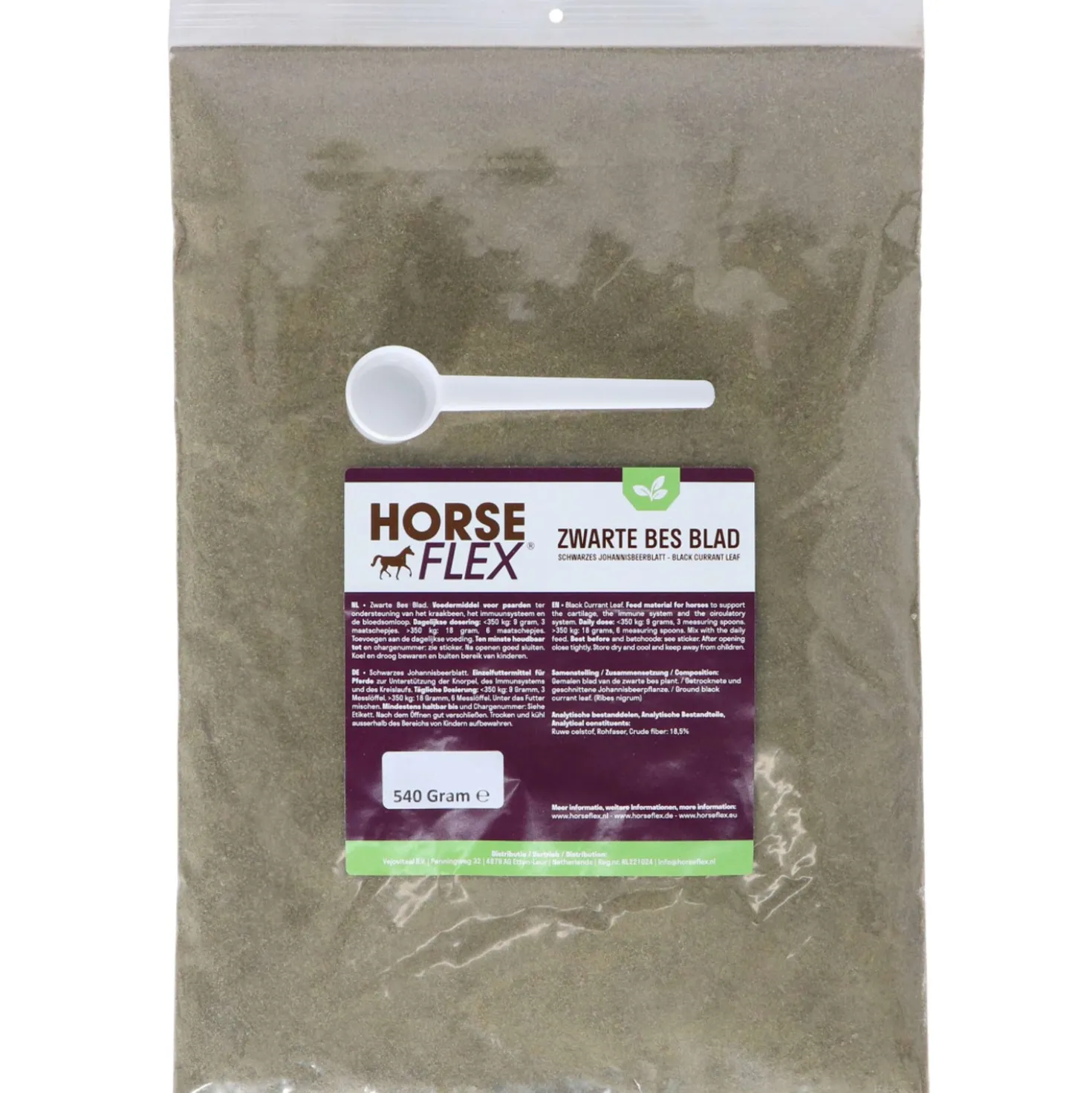HorseFlex Zwarte Bes Blad Navulling