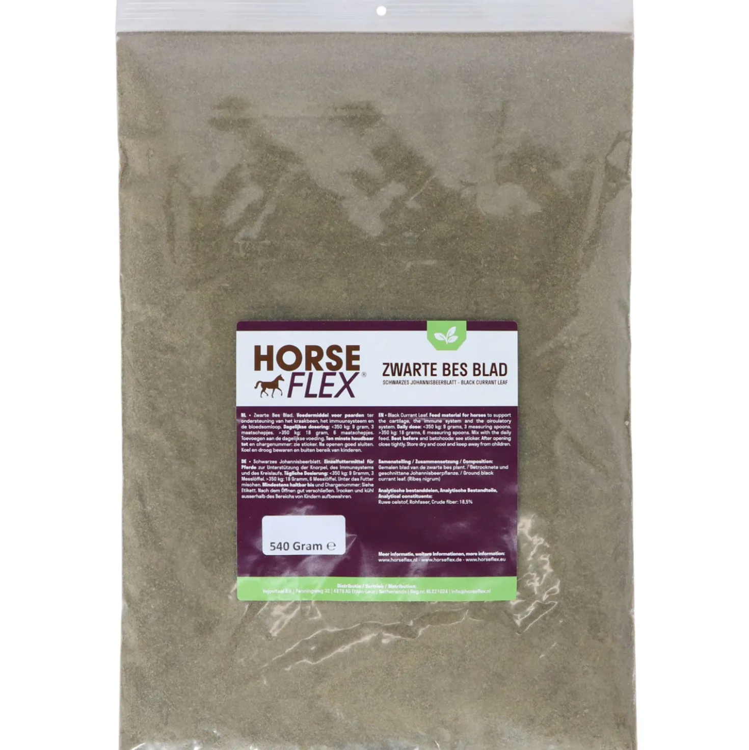 HorseFlex Zwarte Bes Blad Navulling