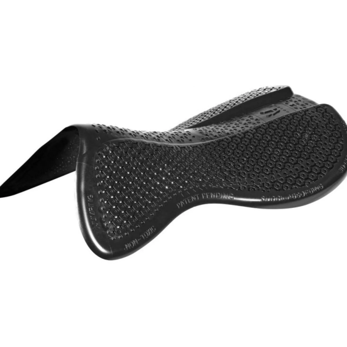 Horsena Gel Pad Back Riser Antislip Zwart
