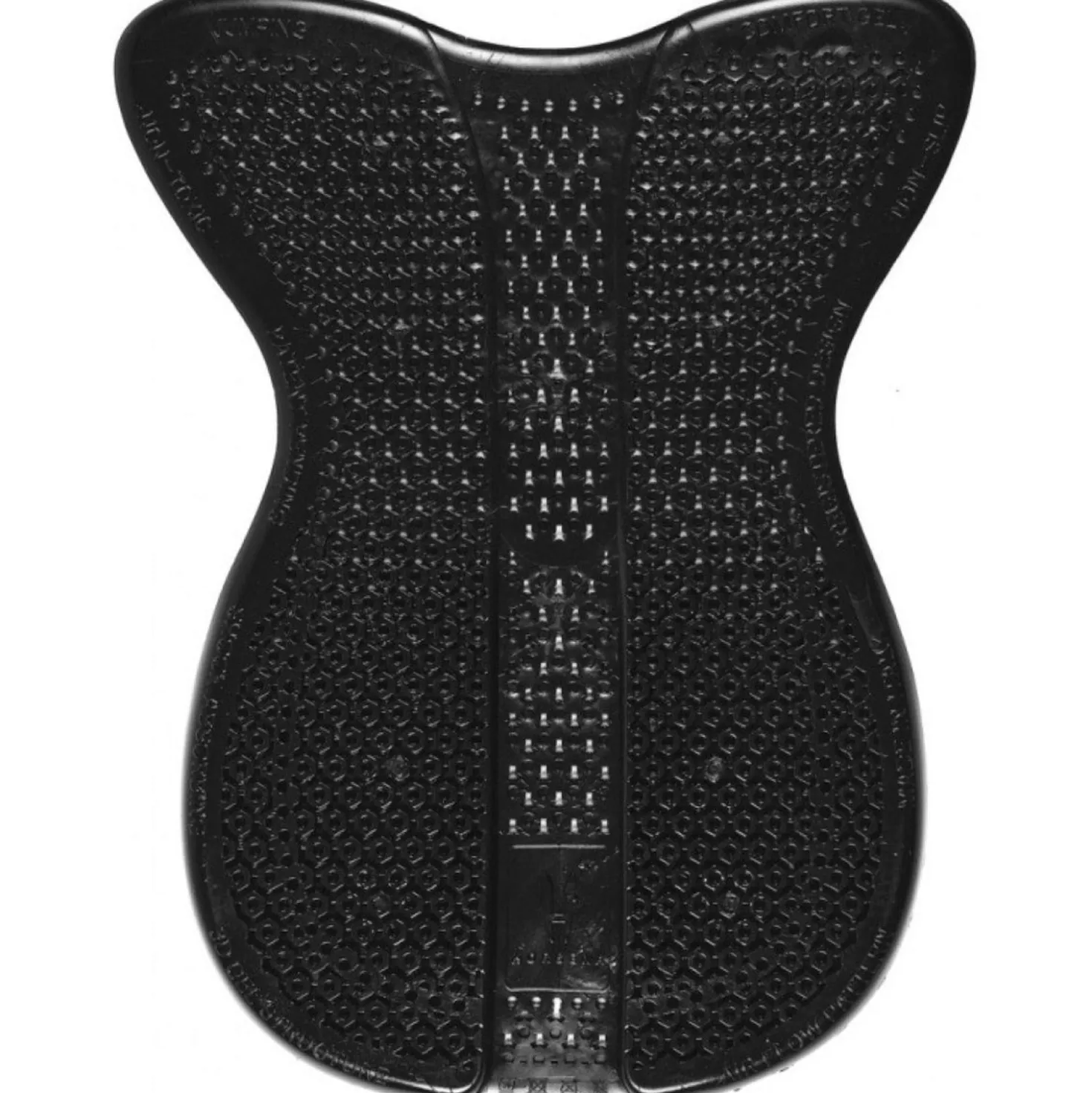 Horsena Gel Pad Back Riser Antislip Zwart