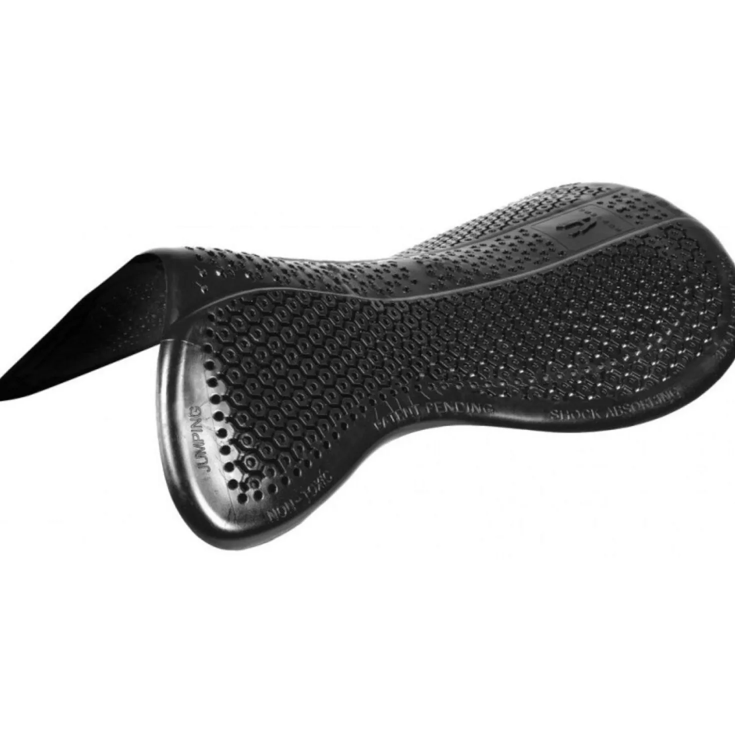 Horsena Gel Pad Front Riser Antislip Zwart