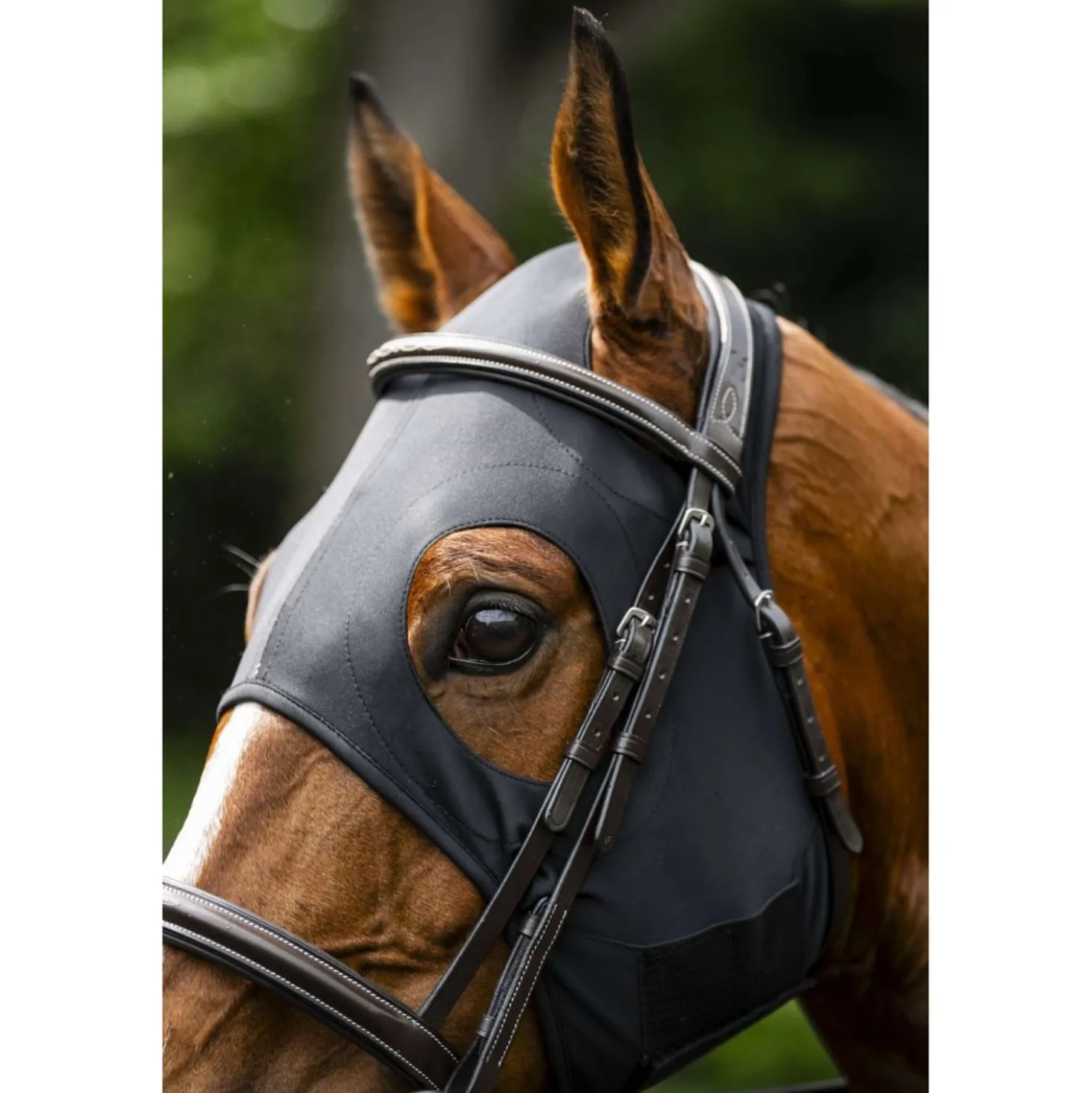 Horseware Calming Face Mask Ionic Zwart