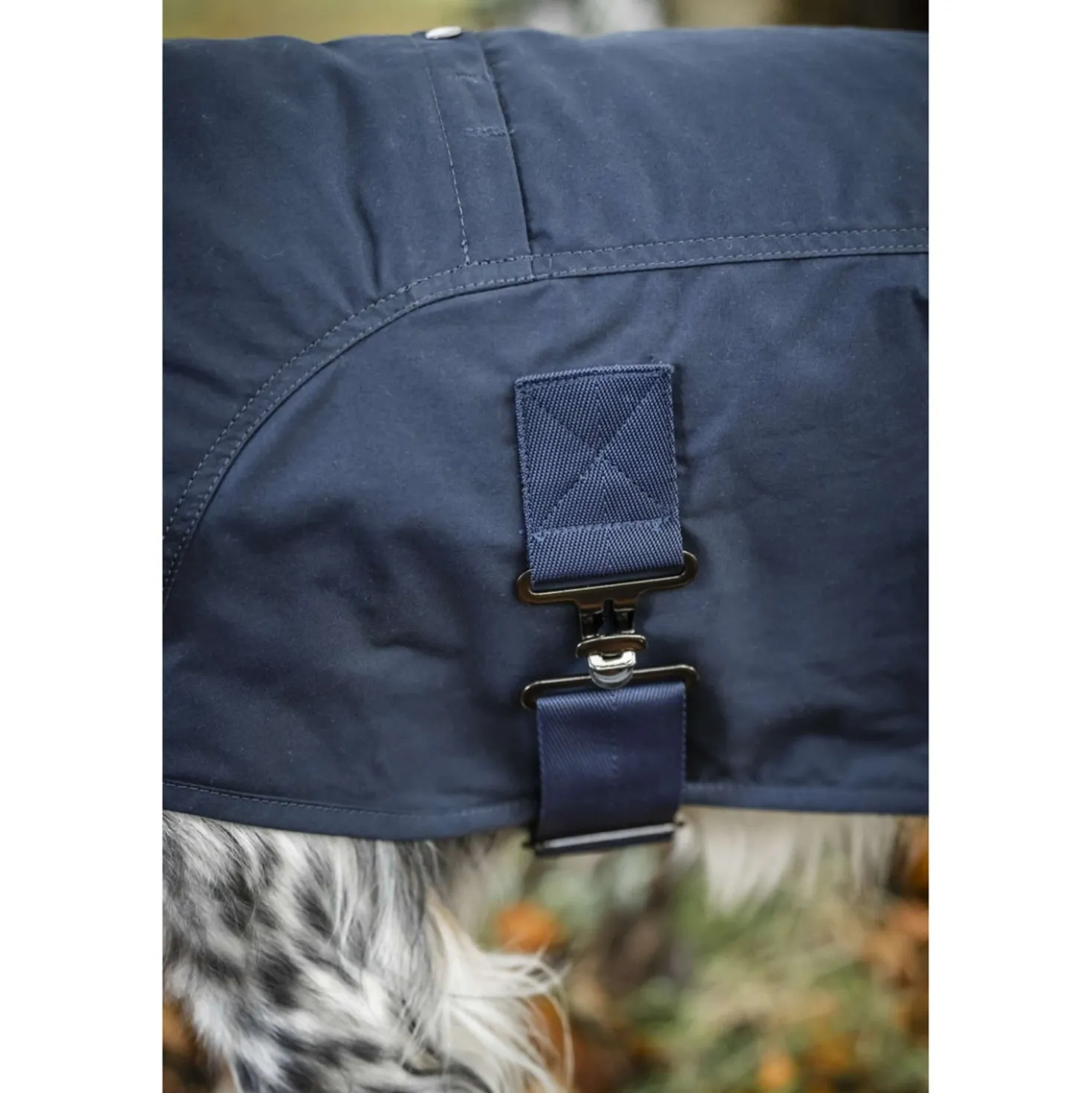 Horseware Dog Coat Newmarket Hertitage Navy/Witney Navy