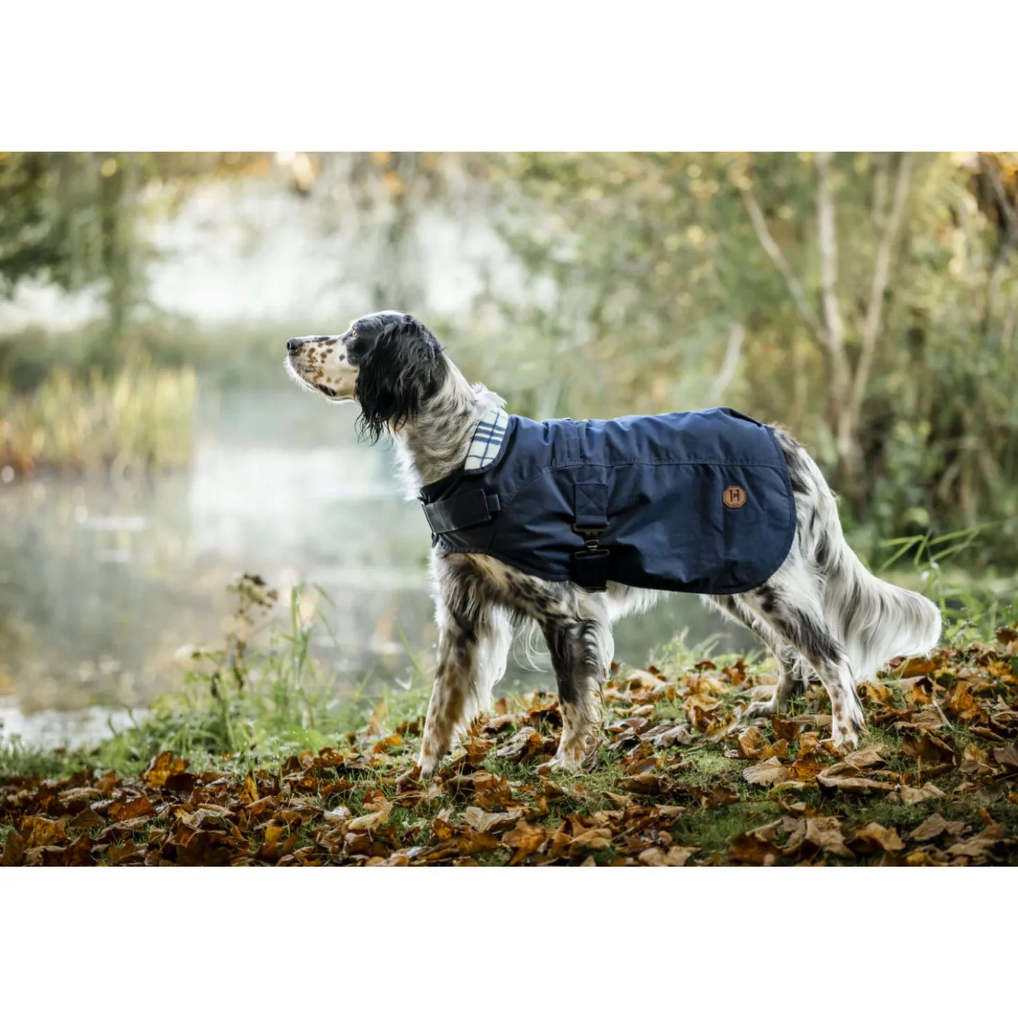Horseware Dog Coat Newmarket Hertitage Navy/Witney Navy