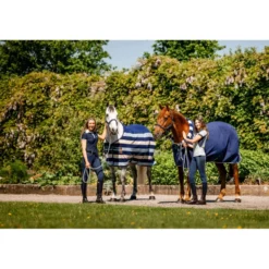 Horseware Fleece Cooler Newmarket Witney Navy