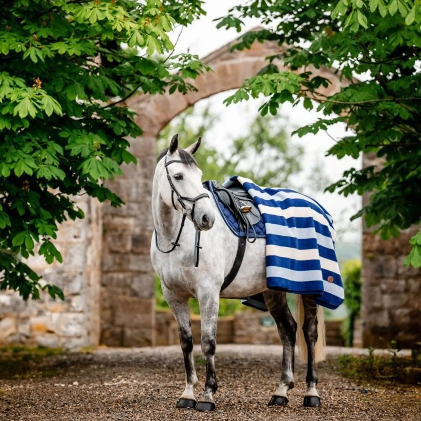 Horseware Fleecedeken Newmarket Witney Navy