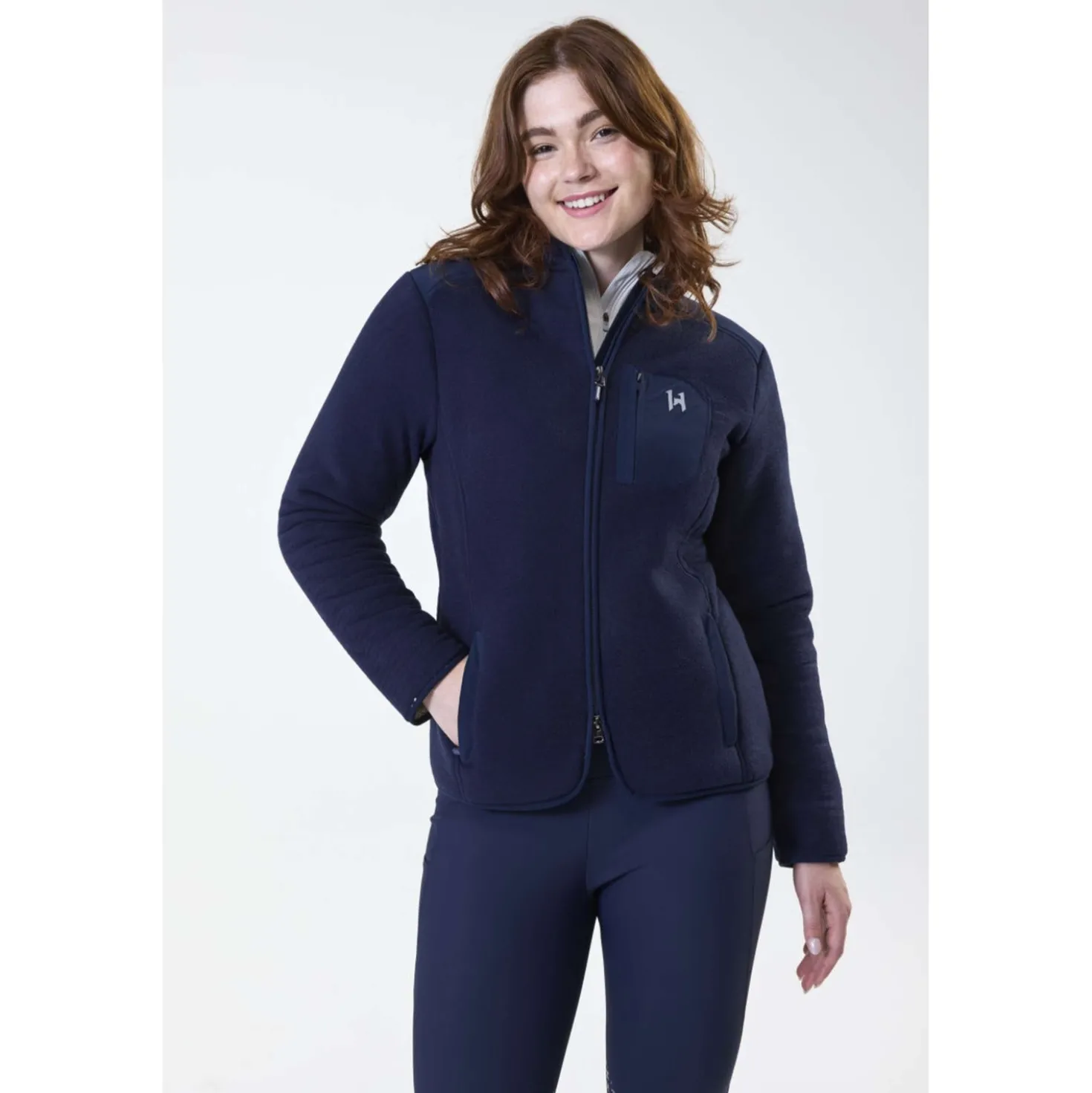 Horseware Fleecejack Pace Core Navy
