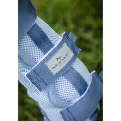Horseware Fly Boots Set of 2 Heather Blue/Blue/Silver