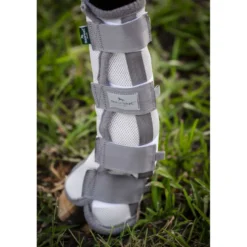 Horseware Fly Boots Set of 2 Silver/Titanium Grey/Silver