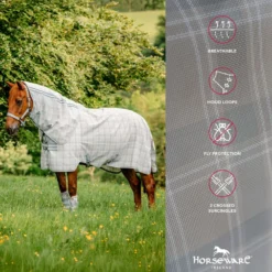 Horseware Halsstuk Newmarket Witney Charcoal