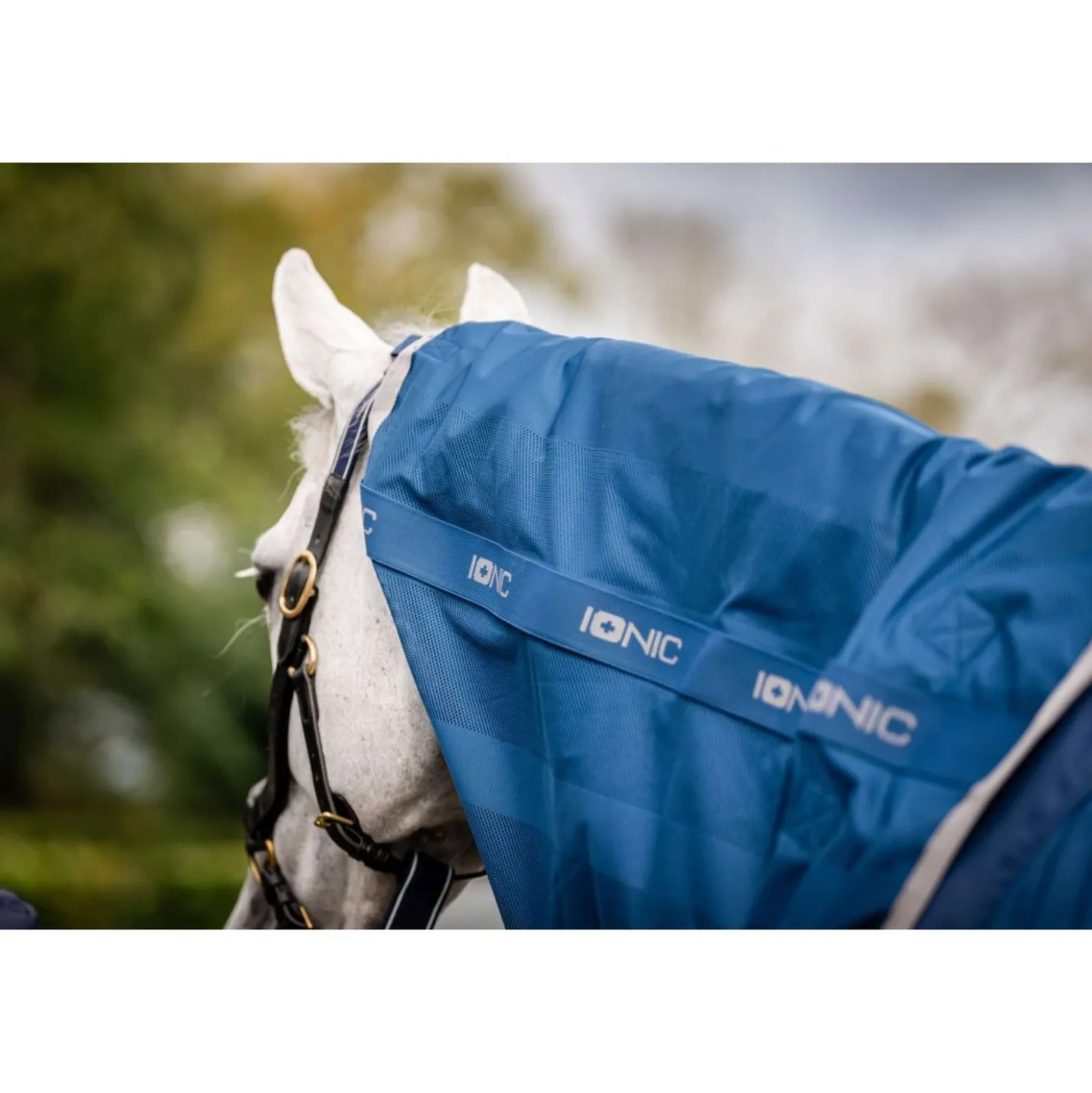 Horseware Halsstuk Therapy Mesh Cooler Imperial Blue/Silver/Navy