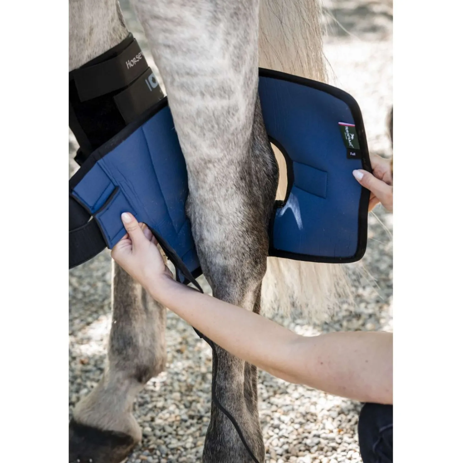 Horseware Hock Boots Ionic Set of 2 Zwart