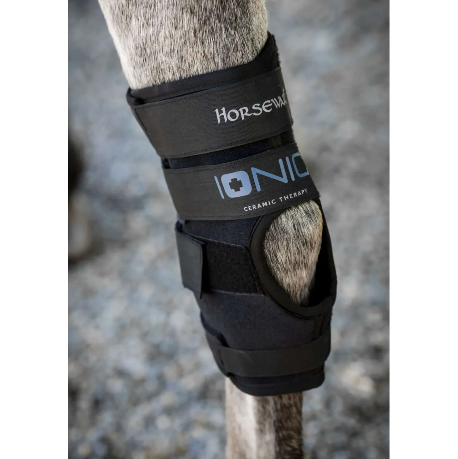 Horseware Hock Boots Ionic Set of 2 Zwart