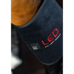 Horseware Hock Boots LED Red Light Therapy Pair Zwart/Zwart